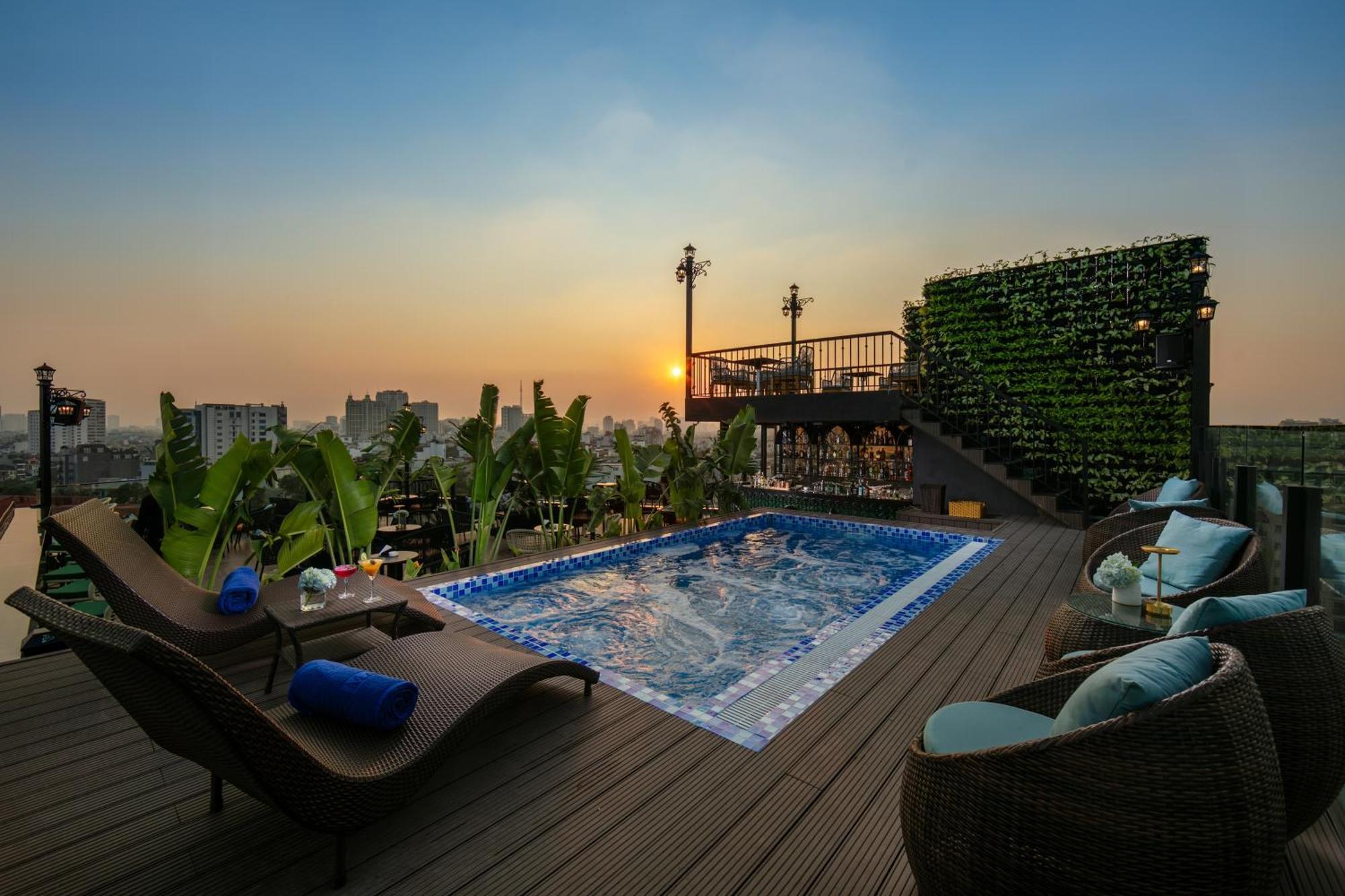May De Ville Corner Hotel Hanoi Dış mekan fotoğraf