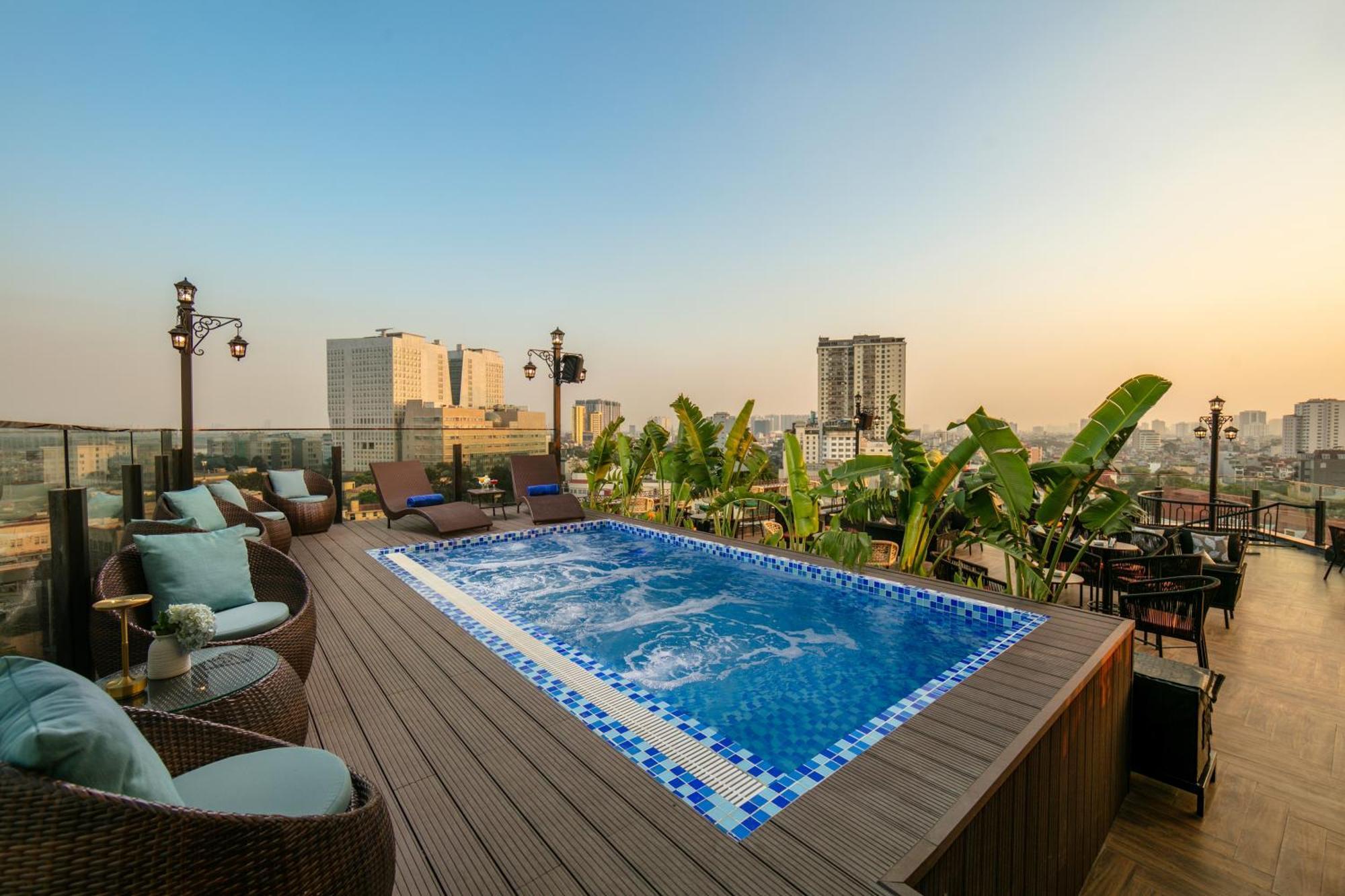 May De Ville Corner Hotel Hanoi Dış mekan fotoğraf