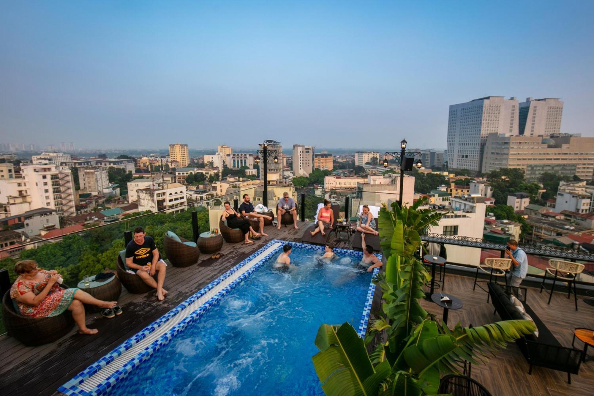 May De Ville Corner Hotel Hanoi Dış mekan fotoğraf