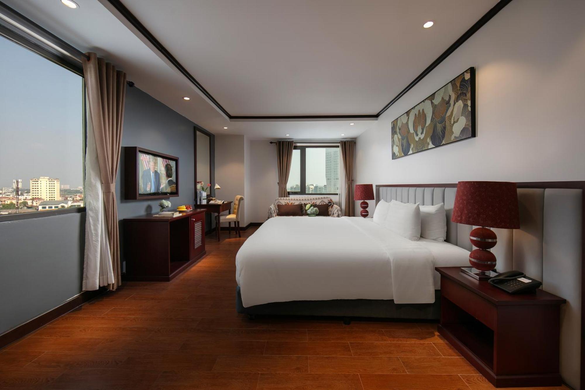 May De Ville Corner Hotel Hanoi Dış mekan fotoğraf