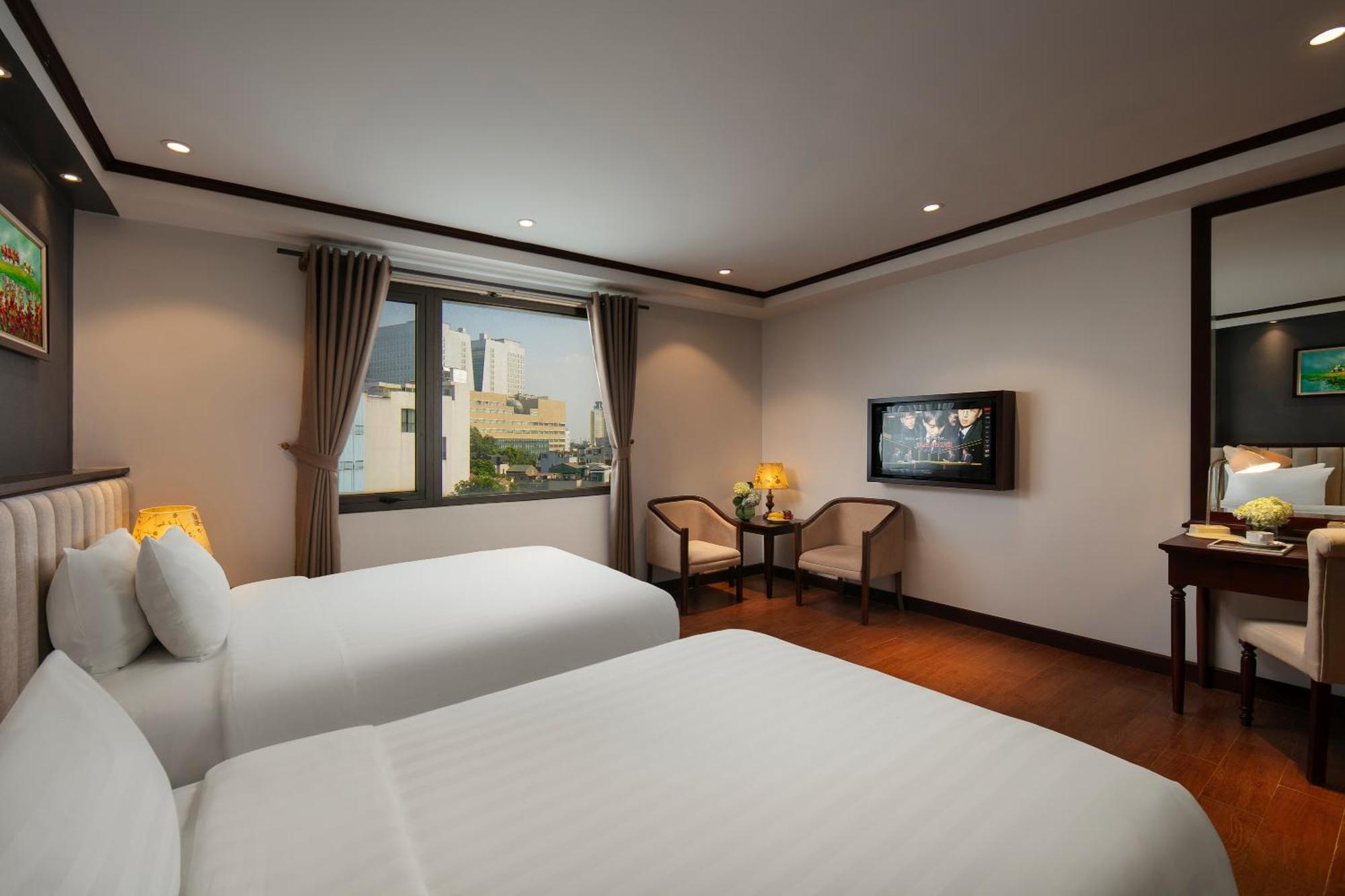 May De Ville Corner Hotel Hanoi Dış mekan fotoğraf
