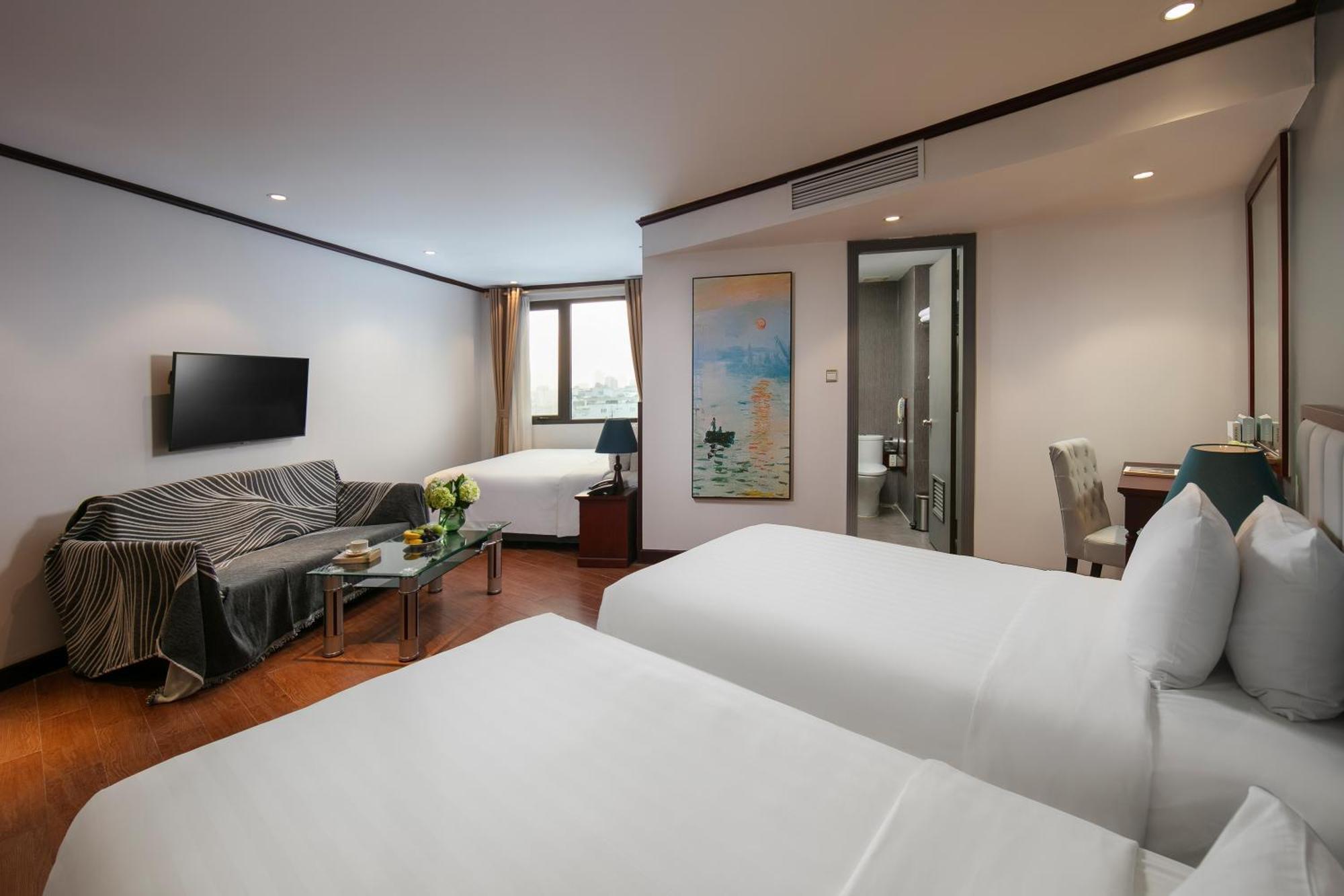 May De Ville Corner Hotel Hanoi Dış mekan fotoğraf
